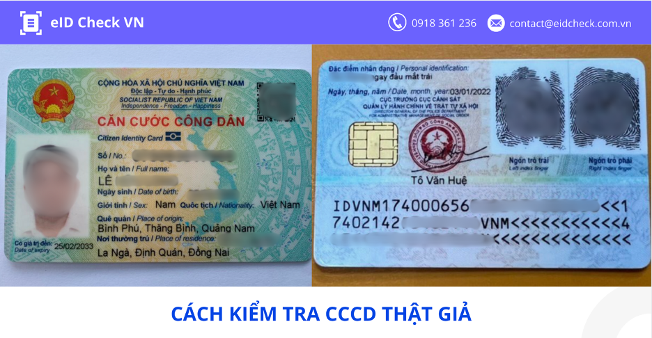 7 cách kiểm tra CCCD thật giả 