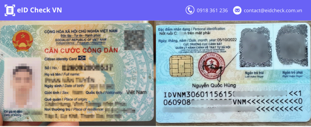CCCD gắn chip có tác dụng gì?
