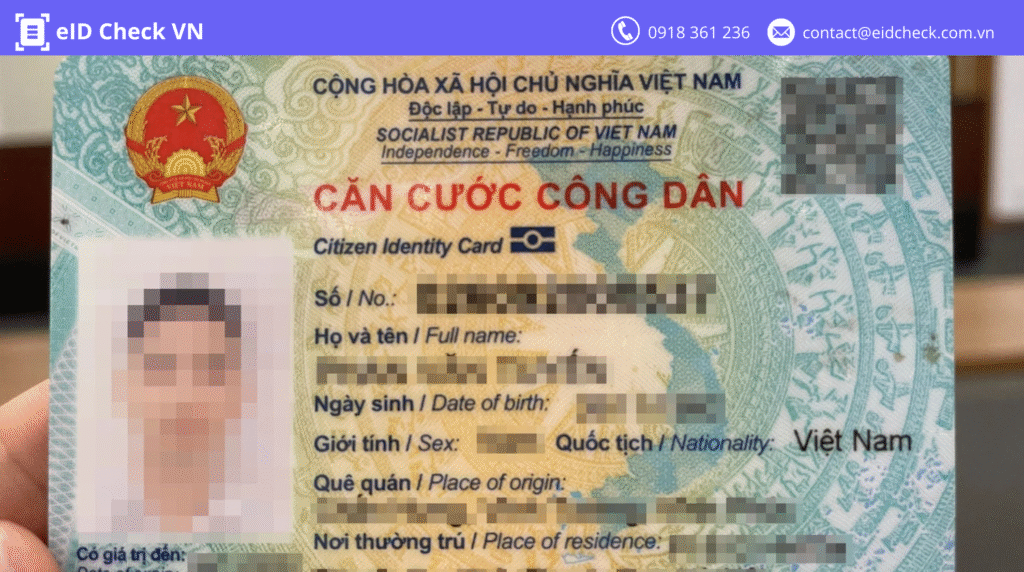 Lộ số CCCD có ảnh hưởng gì không?