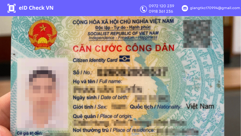 CCCD gắn chip được dùng để làm gì? 